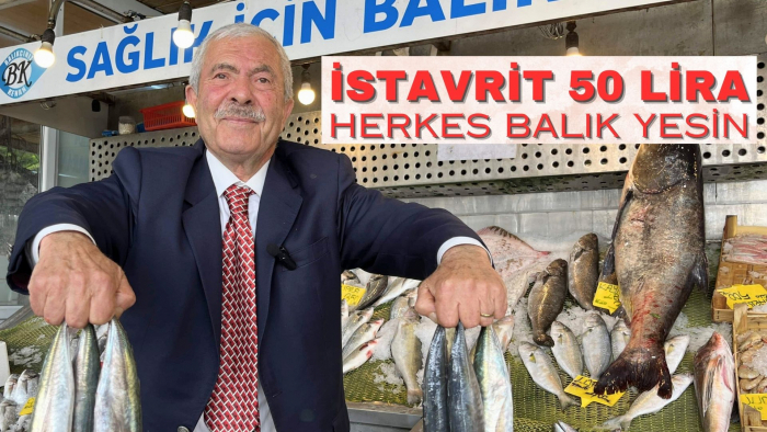 Balıkçı Kenan: İstavrit 50 lira Herkes Balık Yesin